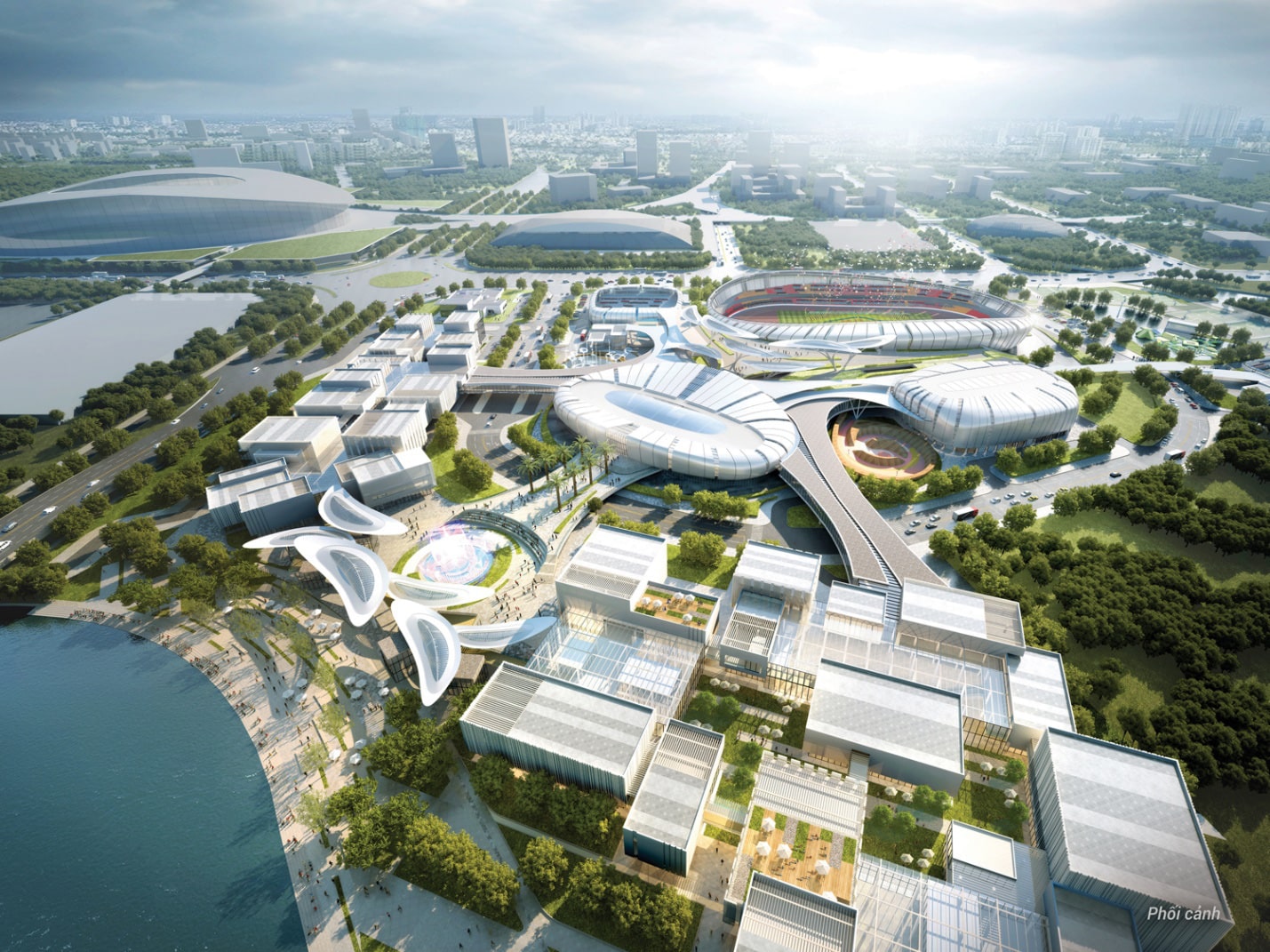 Keppel đã khởi công xây dựng dự án 500 triệu USD - Saigon Sports City - Ảnh 2.